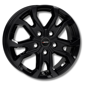 Autec Kiso 16" Black Alloy Wheels - 6.5J ET44 5x120