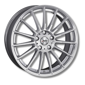 Autec Lamera 17" Hyper Silver Alloy Wheels - 7.5J ET29 5x112