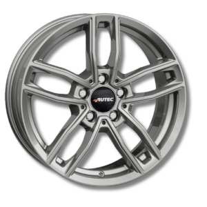 Autec Mercador titansilber 16" Titaniumsilver Alloy Wheels - 6.5J ET38 5x112