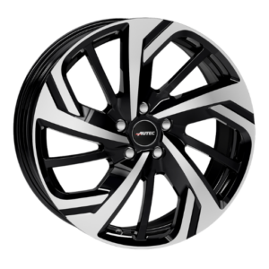 Autec Rixon 19" Black Polished Alloy Wheels - 7.5J ET50.5 5x108