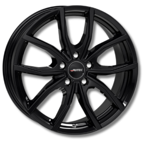 Autec Vidra 15" Black Alloy Wheels - 6J ET40 5x114.3