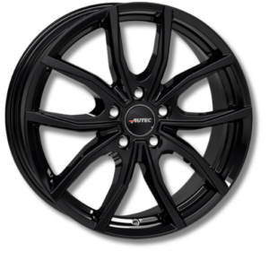 Autec Vidron 15" Black Alloy Wheels - 6J ET38 5x100