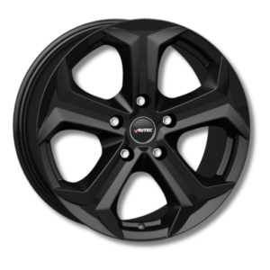 Autec Xenos 16" Matt Black Lackiert Alloy Wheels - 6.5J ET46 5x120