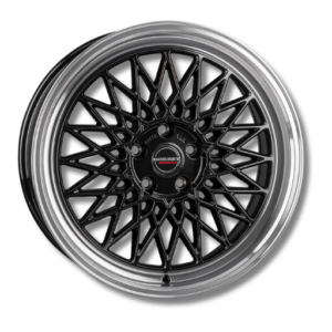 Borbet B 19" Black Rim Polished Alloy Wheels - 8.5J ET30 5x112
