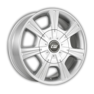 Borbet CH crystal 17" Silver Alloy Wheels - 7.5J ET63 5x130