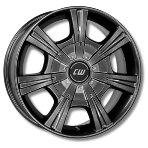 Borbet CH 17" Mistral Anthracite Glossy Alloy Wheels - 7.5J ET47 5x160