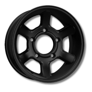 Borbet CW 16" Black Matt Alloy Wheels - 8J ET5 5x165.1