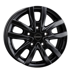 Borbet CW5 18" Black Matt Alloy Wheels - 7.5J ET53 5x130