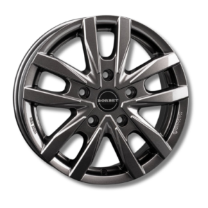Borbet CW5 18" Mistral Anthracite Glossy Alloy Wheels - 7.5J ET53 5x130