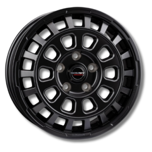 Borbet CW7 18" Black Matt Alloy Wheels - 8J ET50 5x130