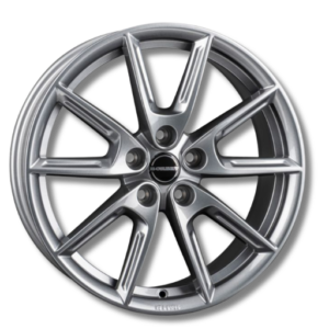 Borbet LX18 18" Grey Glossy Alloy Wheels - 8J ET45 5x108