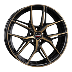 Borbet QX 19" Black Bronze Matt Alloy Wheels - 8J ET40 5x112