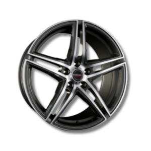 Borbet XRT 19" Graphite Polished Alloy Wheels - 8.5J ET30 5x112