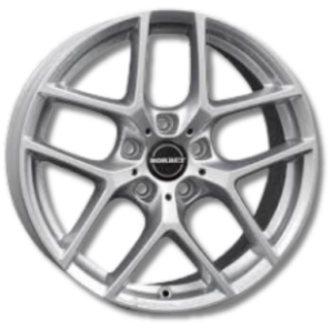 Borbet Y crystal 16" Silver Bmw Alloy Wheels - 7J ET40 5x120