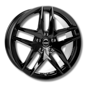 Borbet Z 19" Black Glossy Alloy Wheels - 8J ET27 5x112
