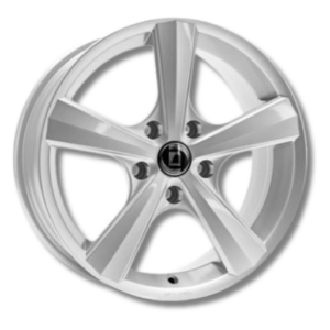 Diewe Wheels Bellina Pigmentsilber 15" Pigmentsilver Alloy Wheels - 6.5J ET45 5x112