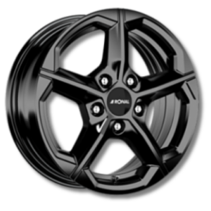 Ronal CA1 15" Jetblack Alloy Wheels - 6J ET30 5x112