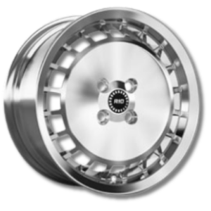 Ronal R10 TURBO BPS 15" Polished Alloy Wheels - 7J ET37 4x100