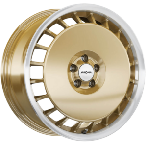 Ronal R50 REV-B 18" Racing-gold-hornkopiert Alloy Wheels - 8J ET35 5x100