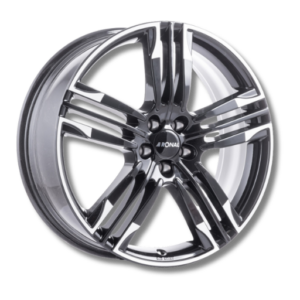 Ronal R58 MCR 20" Jetblack-white Rim Alloy Wheels - 8J ET35 5x100