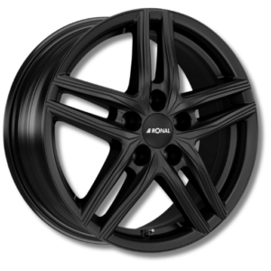 Ronal R65 jetblack 16" Jetblack-Matt Alloy Wheels - 6.5J ET40 5x114.3