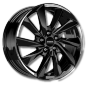 Ronal R70 18" Jetblack White Tail Alloy Wheels - 7.5J ET42 5x114.3