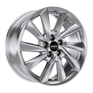 Ronal R70 18" Platinum Silver Alloy Wheels - 7.5J ET42 5x114.3
