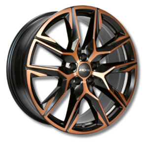 Ronal R71 21" Jetblack-copper Matt Alloy Wheels - 9J ET35.1 5x112