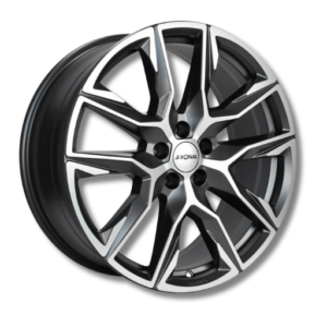 Ronal R71 jetblack- -hornkopiert 21" Jetblack-Matt-hornkopiert Alloy Wheels - 9.5J ET33 5x112