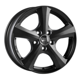MSW 19 W 16" Matt Black Alloy Wheels - 6J ET38 5x115