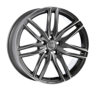 MSW 24 16" Black Polished Alloy Wheels - 7.5J ET16 4x108