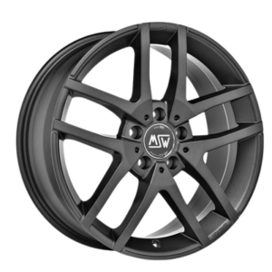 MSW 28 16" Matt Grey Alloy Wheels - 8J ET38 5x112