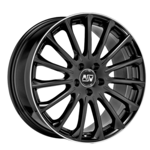 MSW 30 20" Gloss Black Alloy Wheels - 8J ET28 5x112