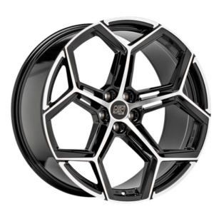 MSW 53 22" Black Polished Alloy Wheels - 7.5J ET19 5x112
