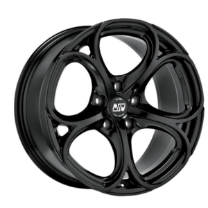 MSW 82 19" Gloss Black Alloy Wheels - 8J ET33 5x110
