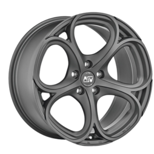 MSW 82 19" Matt Grey Alloy Wheels - 8J ET33 5x110