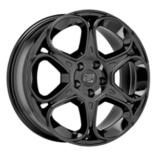MSW 83 18" Gloss Black Alloy Wheels - 7.5J ET40 5x114.3