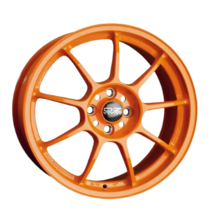 OZ Racing ALLEGGERITA HLT 4F 17" Orange Alloy Wheels - 7J ET44 4x100