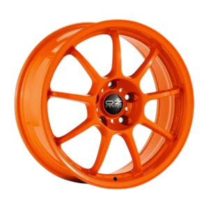OZ Racing ALLEGGERITA HLT 5F 17" Orange Alloy Wheels - 7.5J ET48 5x114.3