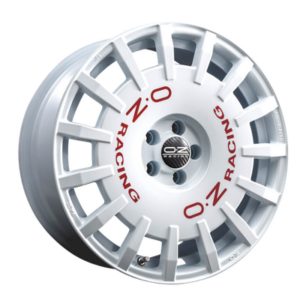 OZ Racing RALLY RACING 19" White Alloy Wheels - 8J ET38 5x112