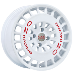 OZ Racing RR40 17" White Alloy Wheels - 7.5J ET20 4x108