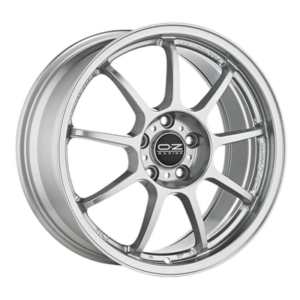 OZ Racing ALLEGGERITA HLT 5F 18" Silver Alloy Wheels - 8J ET50 5x130
