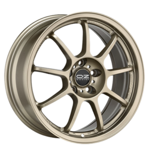 OZ ALLEGGERITA HLT 4F 16" White Gold Alloy Wheels - 7J ET37 4x100