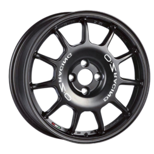 OZ Racing LEGGENDA 17" Matt Black Alloy Wheels - 7J ET37 4x100