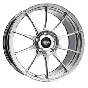 OZ Racing SUPERFORGIATA 19" Silver Polished Alloy Wheels - 8.5J ET49 5x130