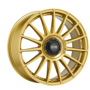 OZ Racing SUPERTUR EVOLUZIONE 18" Gold Alloy Wheels - 8J ET45 5x114.3