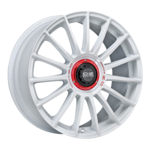 OZ Racing SUPERT EVOLUZ WRC 18" White Alloy Wheels - 8J ET45 5x114.3