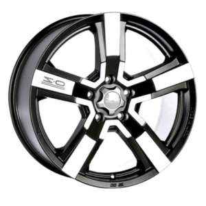OZ Racing VERSILIA 20" Matt Black Alloy Wheels - 7J ET52 5x112