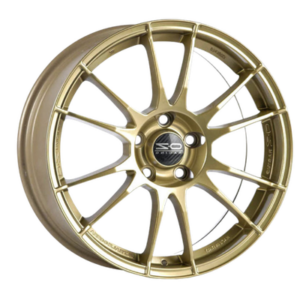 OZ Racing ULTRALEGGERA 17" Gold Alloy Wheels - 8J ET48 5x100