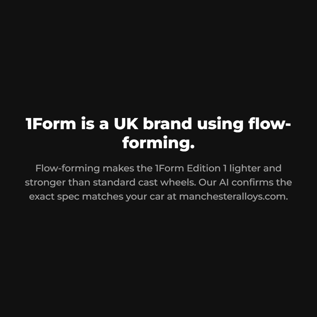 Is the 1Form edition one a good wheel? — slide 6